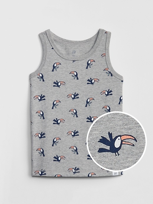 View large product image 1 of 3. Toddler Print Tank Top
