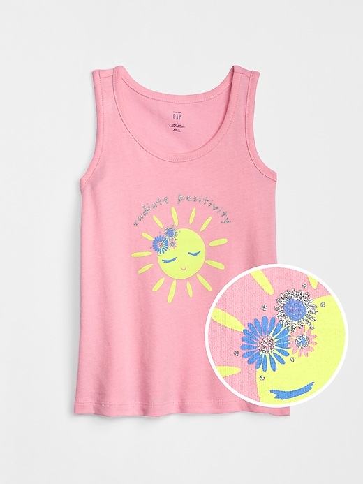 View large product image 1 of 1. Toddler Graphic Tank Top