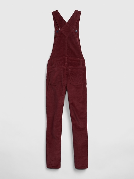 Image number 3 showing, Kids Cord Skinny Overalls