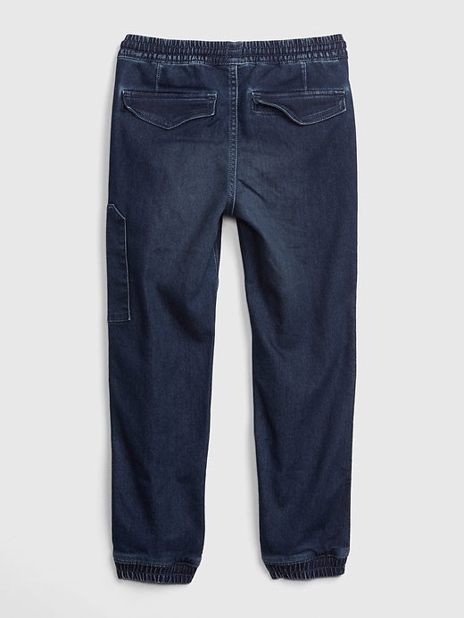 Image number 3 showing, Kids Denim Joggers with Stretch