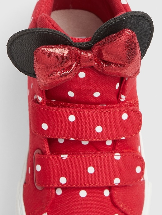 Image number 2 showing, babyGap &#124 Disney Minnie Mouse Hi-Top Sneakers