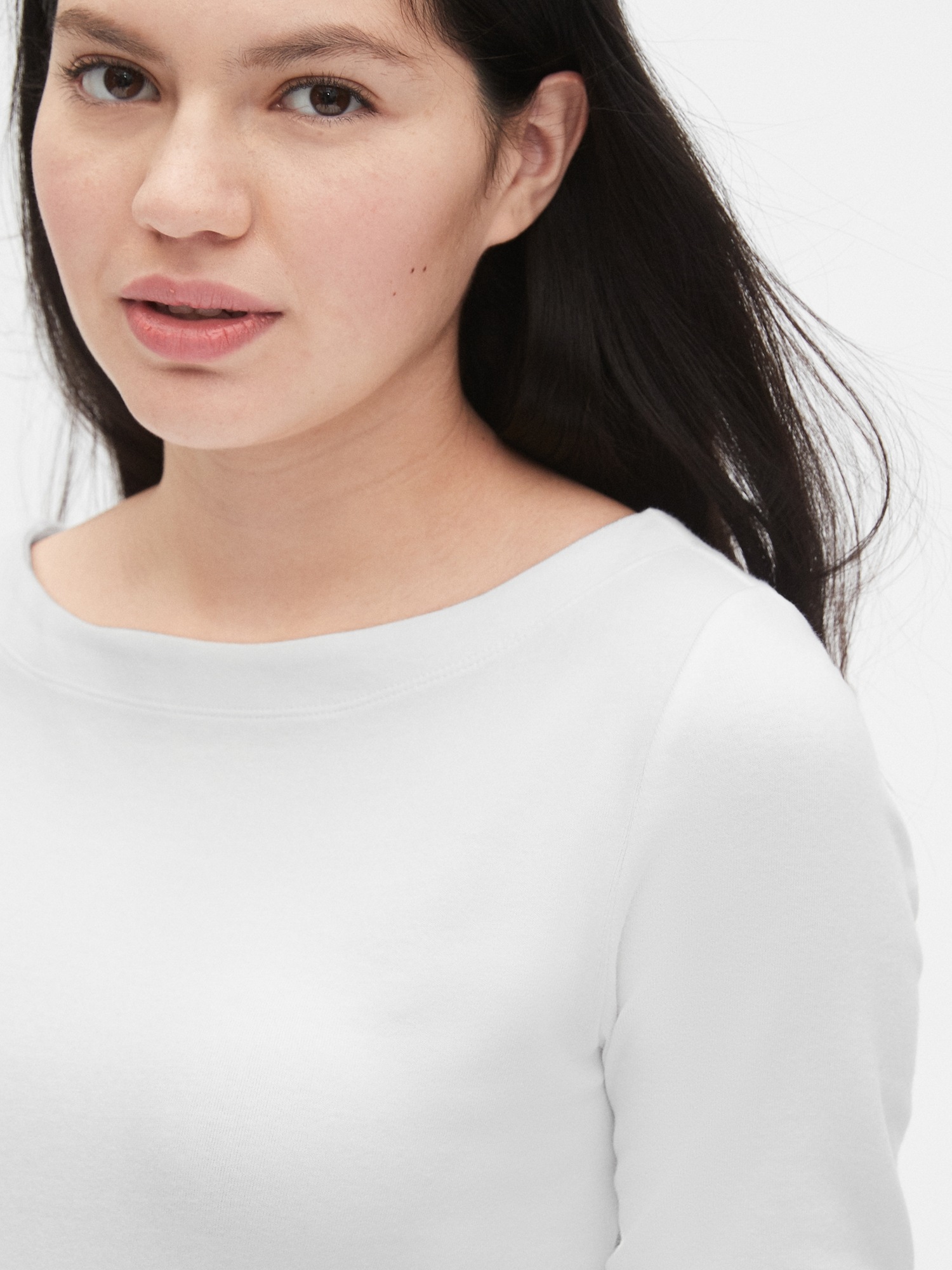 Maternity Modern Boatneck TShirt Gap