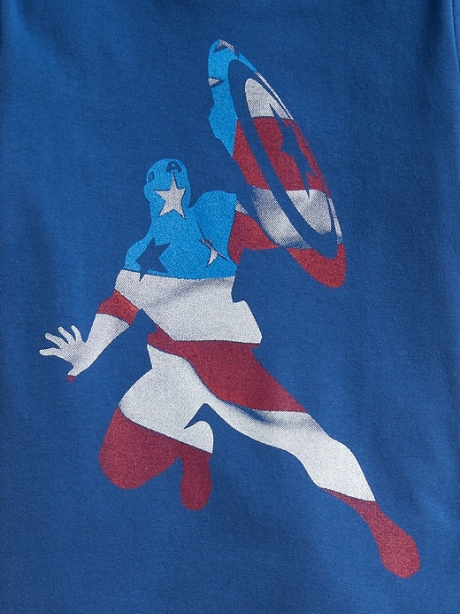 Image number 2 showing, GapKids &#124 Marvel Captain America PJ Set