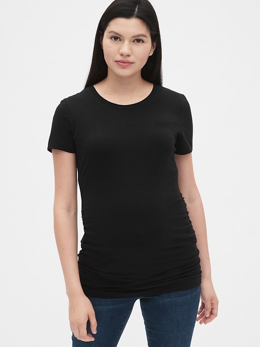 View large product image 1 of 1. Maternity Pure Body Crewneck T-Shirt