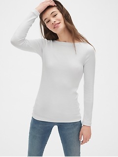 gap womens long sleeve t shirts