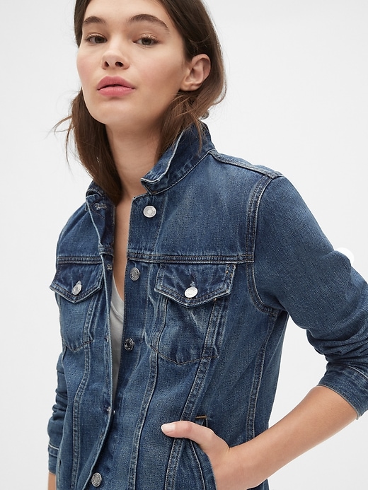 gap stretch denim jacket