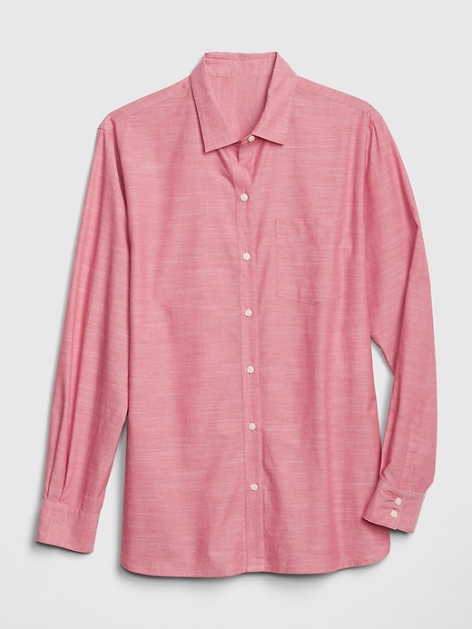 Boyfriend Shirt in Poplin