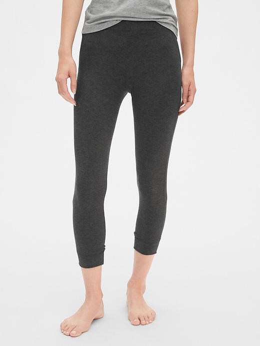 Image number 1 showing, Pure Body Crop Sleep Leggings