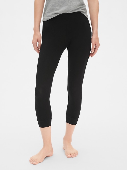 Pure Body Crop Sleep Leggings