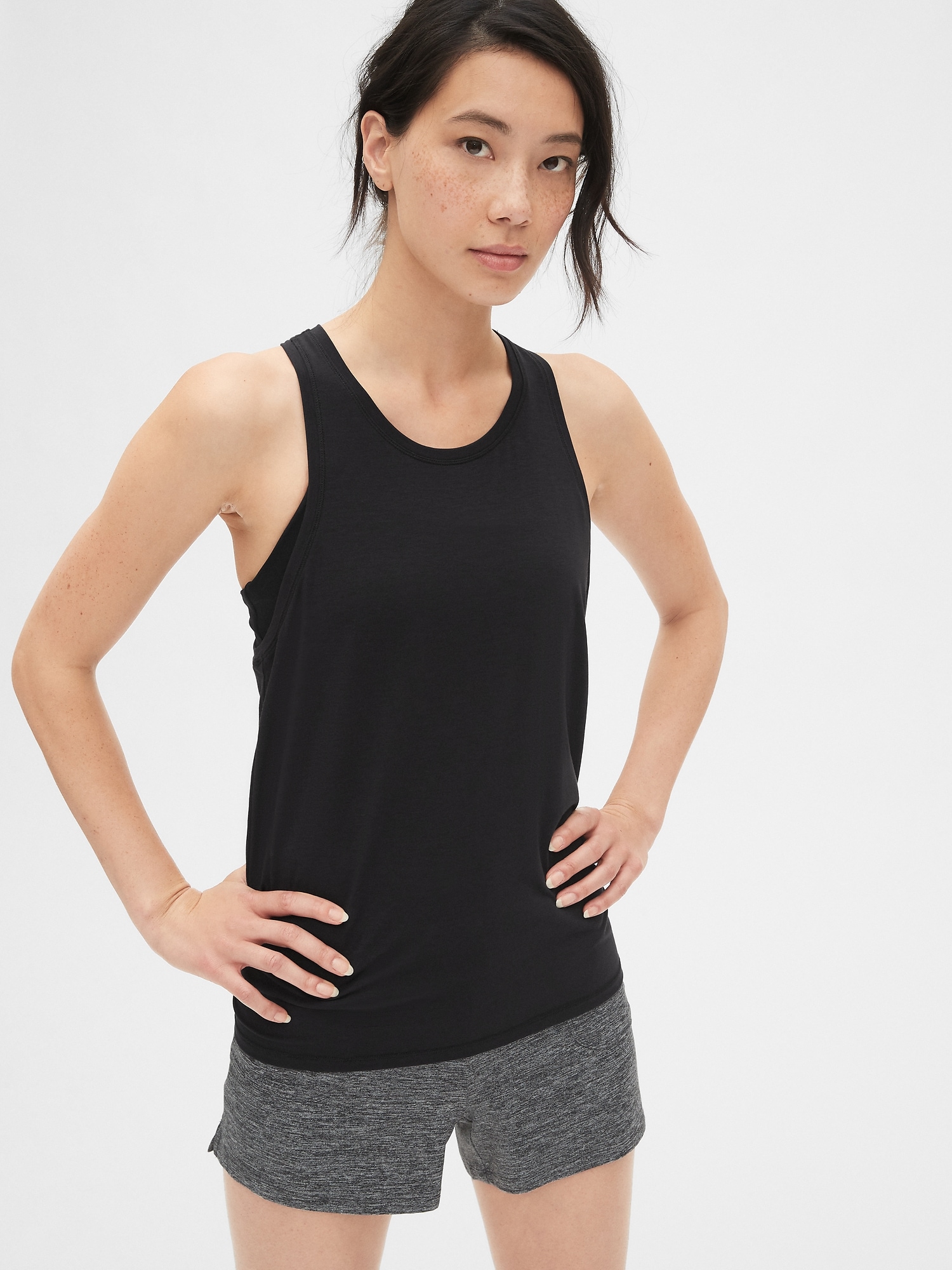 gap open back tank