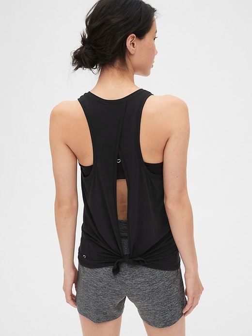 Image number 2 showing, GapFit Breathe Open-Back Tank