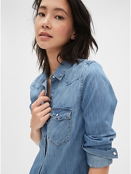 denim shirt gap