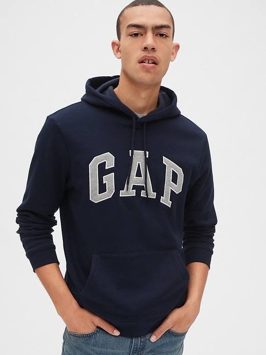 Image number 1 showing, Gap Logo Fleece Hoodie