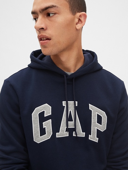 Image number 5 showing, Gap Logo Fleece Hoodie
