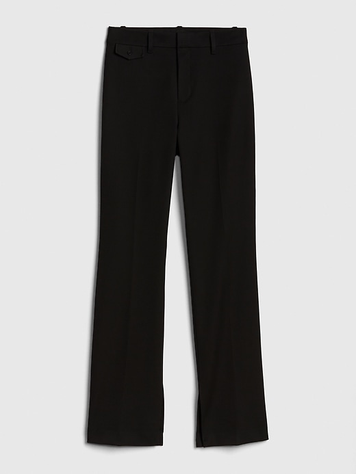 Image number 8 showing, High Rise Slim Boot Pants with Ankle Slit
