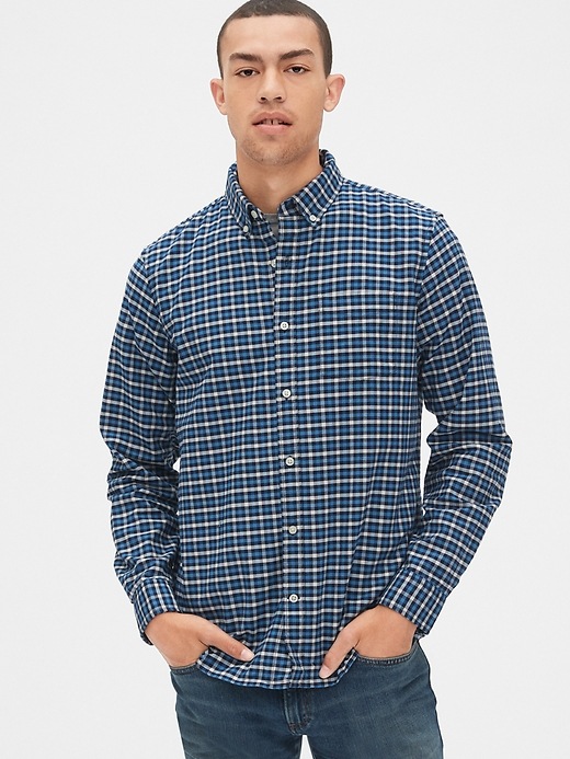 Image number 8 showing, Lived-In Stretch Oxford Shirt