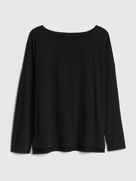 Image number 6 showing, Relaxed Boatneck T-Shirt