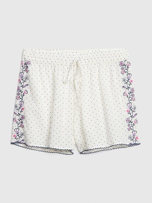 Image number 2 showing, Dreamwell Embroidered Print Shorts