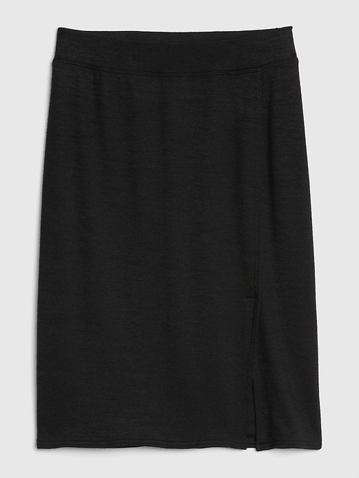 Image number 6 showing, Softspun Side-Slit Pencil Skirt