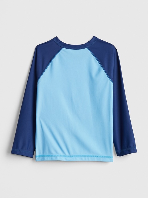 View large product image 2 of 3. Toddler Long Sleeve Rash Guard