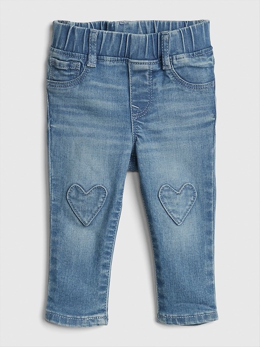 Image number 1 showing, Baby Heart Jeggings