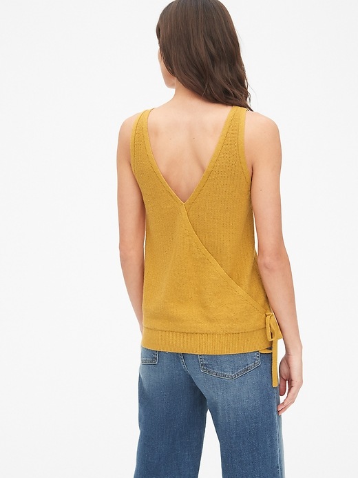 Image number 1 showing, Crossback Sweater Tank Top