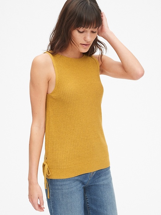 Image number 2 showing, Crossback Sweater Tank Top