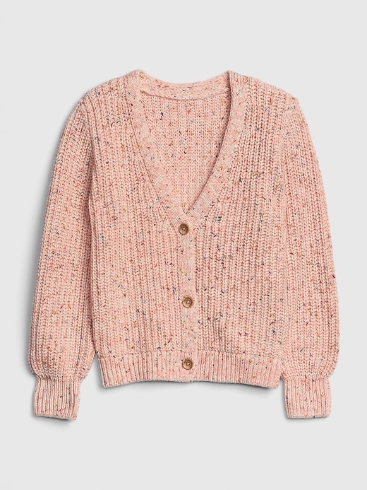 Image number 1 showing, Kids Texture-Knit Cardi Sweater