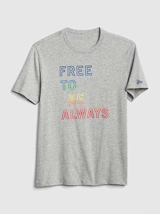 Image number 2 showing, Gap + Pride Graphic Crewneck T-Shirt