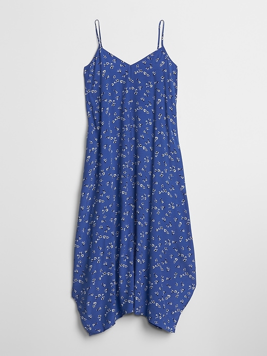 Image number 6 showing, Cami Floral Print Handkerchief Midi Dress