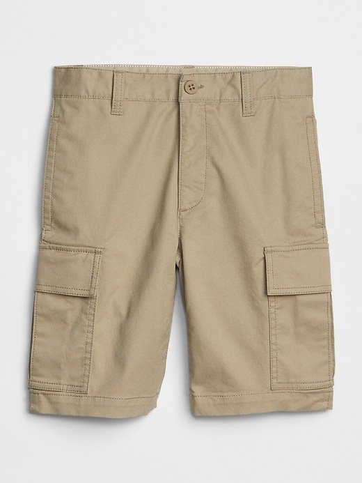Image number 2 showing, Kids Uniform Cargo Shorts with Gap Shield