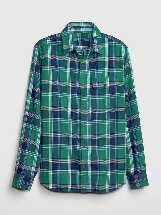 Image number 6 showing, Plaid Flannel Shirt in Standard Fit