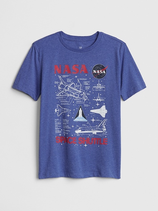 Image number 1 showing, GapKids &#124 NASA Graphic Short Sleeve T-Shirt