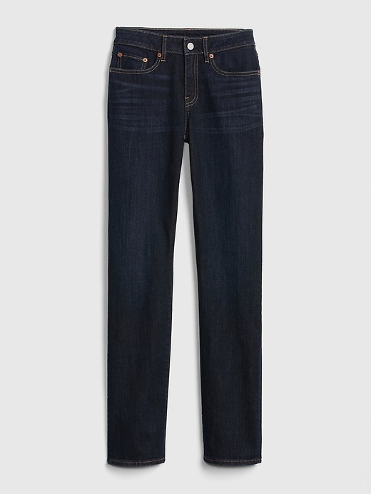 Image number 8 showing, Mid Rise Curvy Classic Straight Jeans