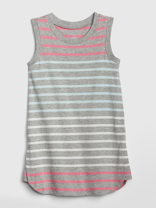 View large product image 1 of 1. Toddler Stripe Tank Dress