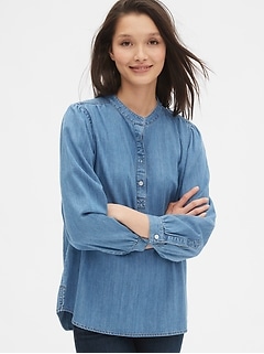 gap jean shirts