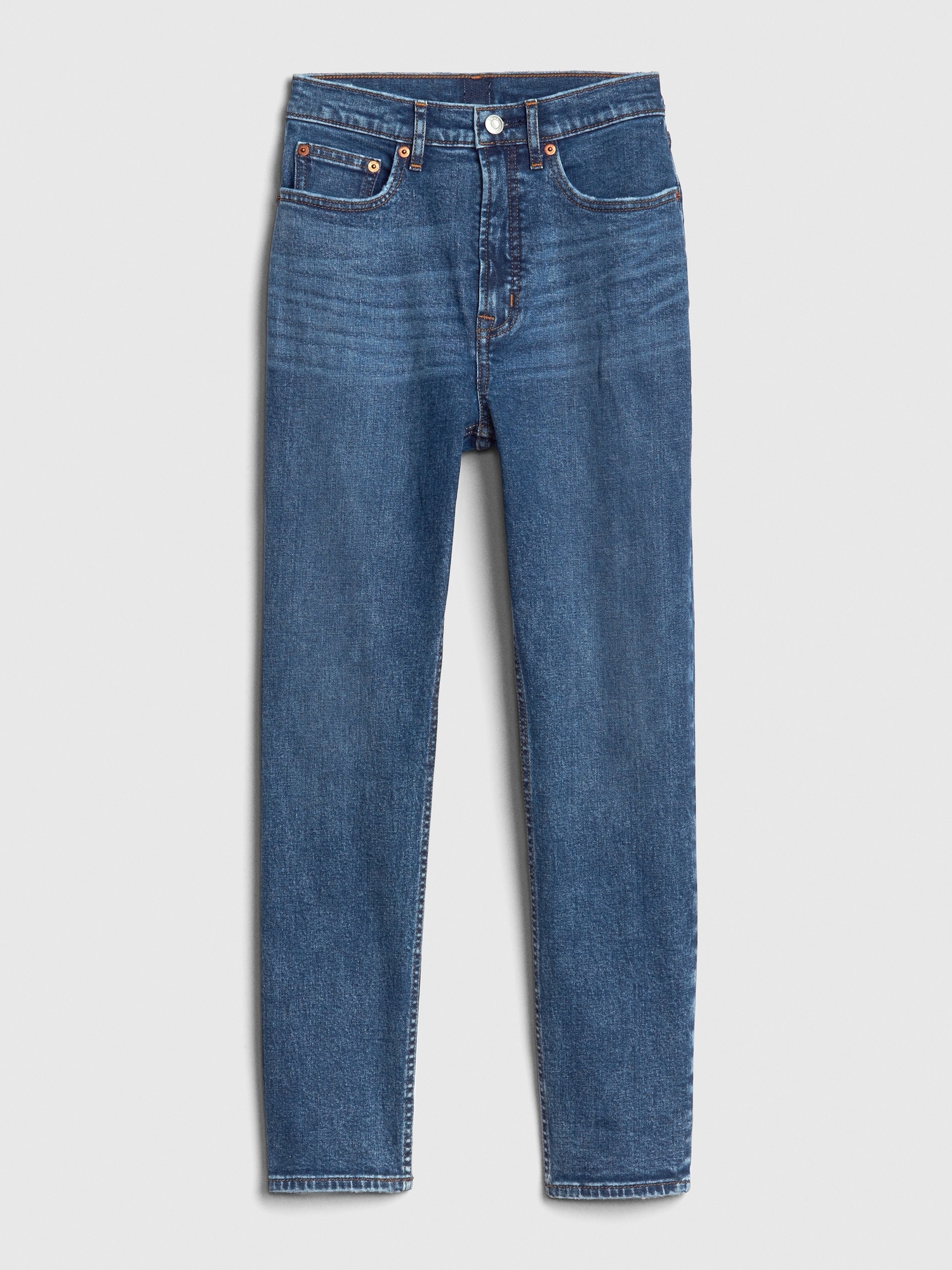 High Rise Cigarette Jeans with Secret Smoothing Pockets | Gap