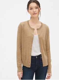 Cardigan Sweater in Merino Wool Cardigan Sweater in Merino Wool