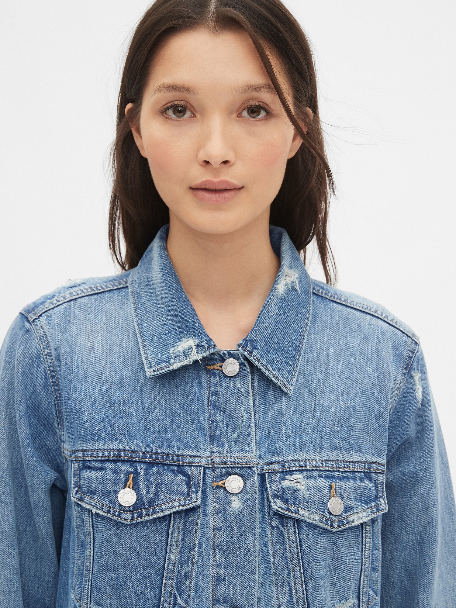 Gap Women's Oversized Icon Denim Jacket