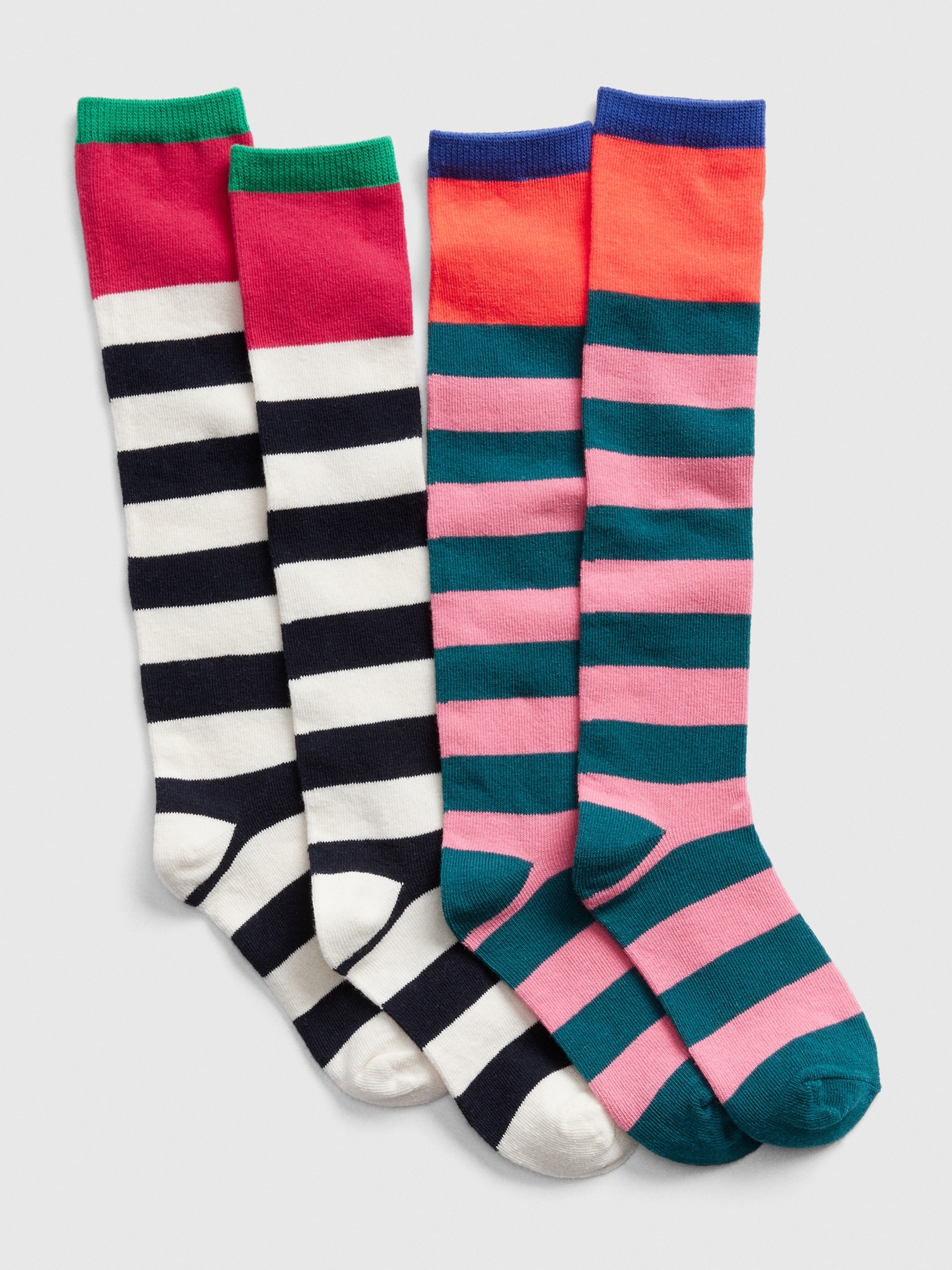 Kids Stripe OvertheKnee Socks (2Pack) Gap