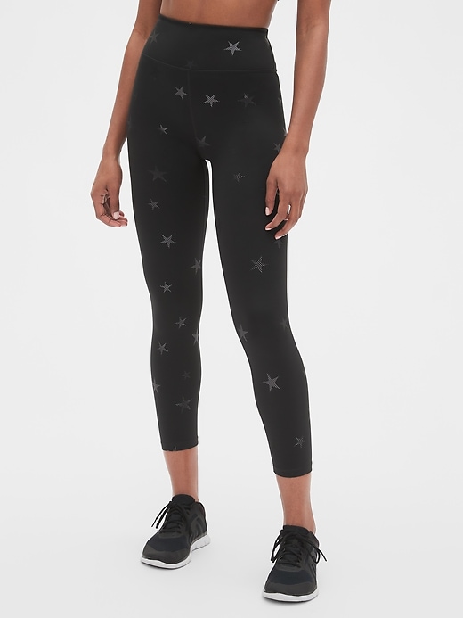 Image number 9 showing, GapFit High Rise 7/8 Leggings in Eclipse