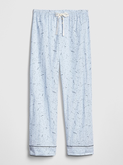 Image number 2 showing, Print Pajama Pants in Poplin