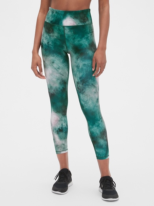 Image number 1 showing, GapFit High Rise 7/8 Leggings in Eclipse