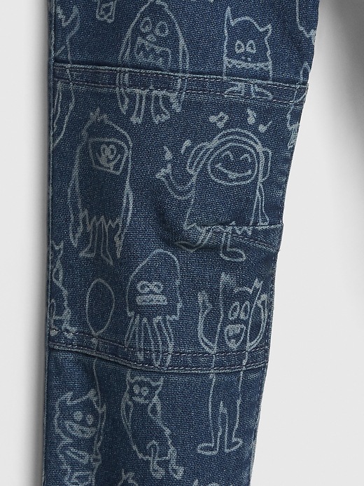 Image number 3 showing, Toddler Monster Print Joggers