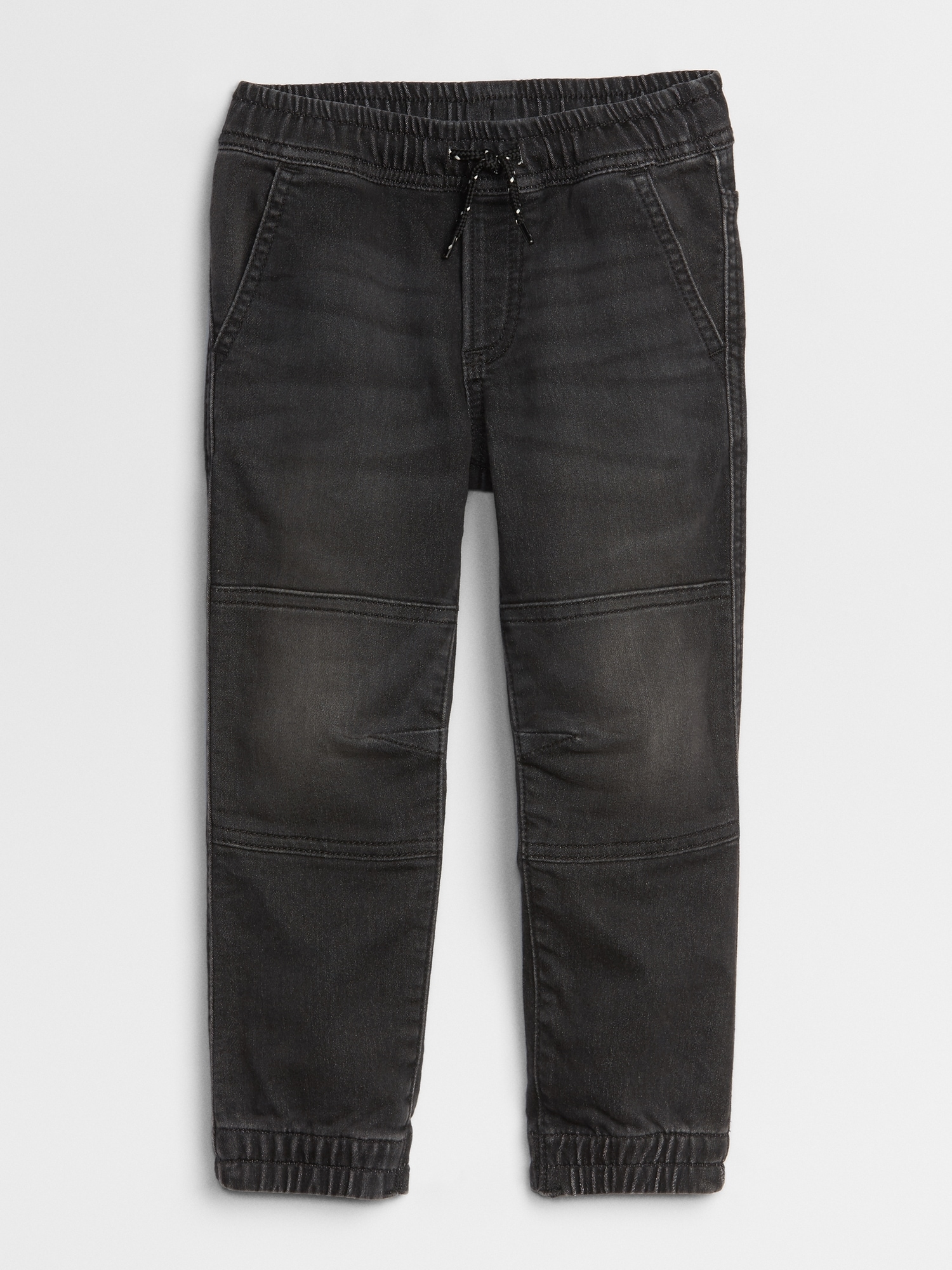denim moto joggers