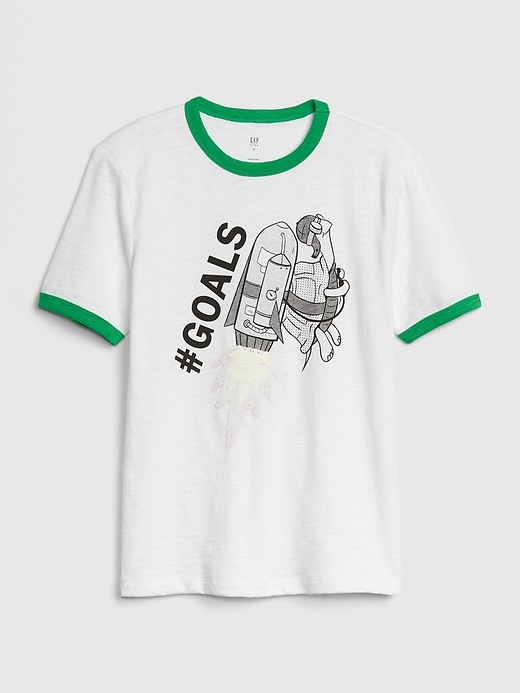 Image number 2 showing, Kids Flippy Sequin Short Sleeve T-Shirt