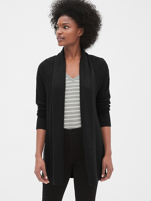 View large product image 1 of 1. True Soft Shawl Collar Cardigan Sweater
