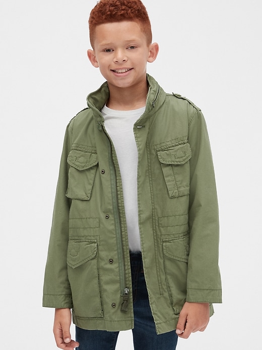 Image number 2 showing, Kids Cargo Jacket