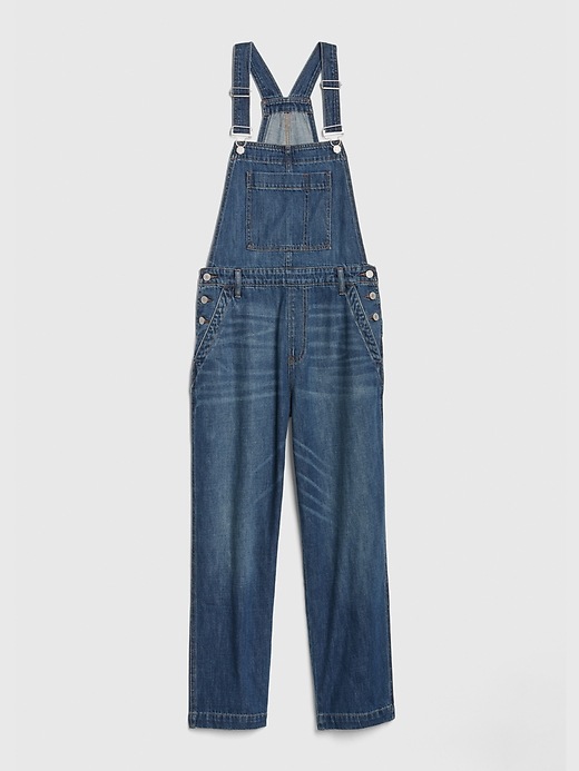 Image number 5 showing, Wide-Leg Overalls