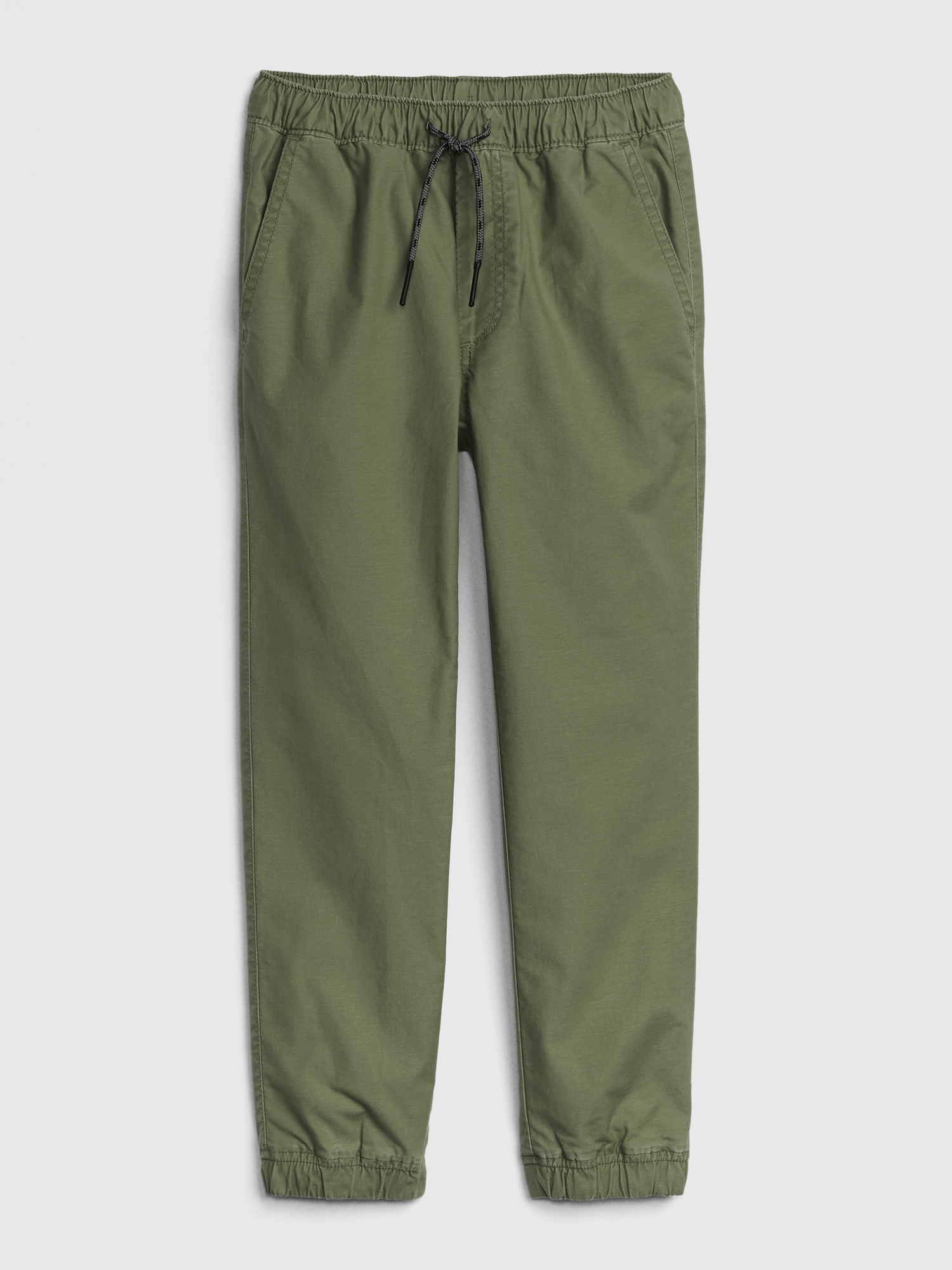 Kids Stretch Khaki Joggers Gap